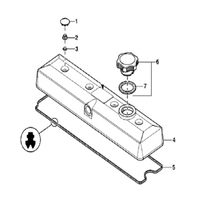Group 11: Rocker Arm Cover, continued 第11組：搖臂蓋，