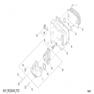 Group 59--1: Engine Oil Cooler, continued  第59-1組：發(fā)動(dòng)機(jī)機(jī)油冷卻器，&amp;amp;amp;ldquo;GM93289,&amp;amp;amp;rdquo;&amp;amp;amp;ldquo;GM93285,&amp;amp;amp;rdquo;&amp;amp;amp;ldquo;GM91650,&a