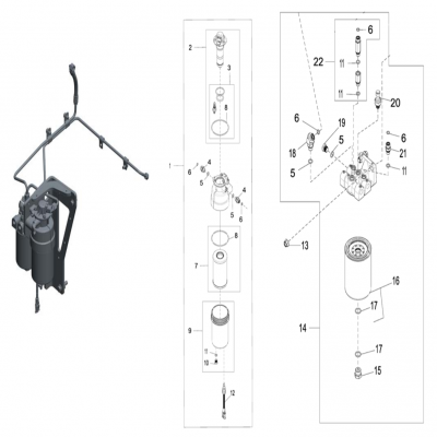 Group 81: Primary Fuel Filter, continued Variation 81BN, 81D2 Optional Agency Approval Installed Items. See Accessories Section for additional parts. 組81：燃油初級濾清器，續(xù)變81BN，81D2可選機構(gòu)批準安裝項目。有關(guān)其他部件，請參見附件一節(jié)。&