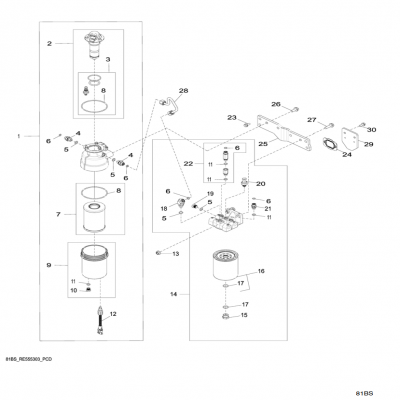 Group 81: Primary Fuel Filter, continued  第81組：燃油初級(jí)濾清器，&amp;ldquo;GM93289,&amp;rdquo;&amp;ldquo;GM93285,&amp;rdquo;&amp;ldquo;GM91650,&amp;rdquo;&amp;ldquo;GM85414,&amp